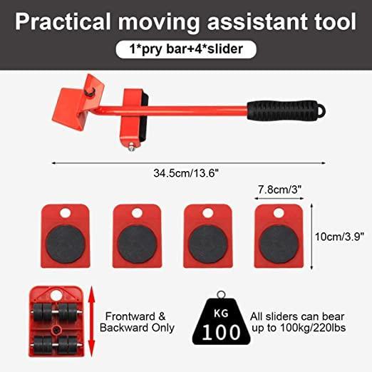 Furniture Lifter with Wheel Pads