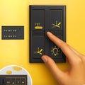 Gold Switch Stickers