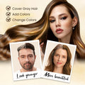Long Lasting Natural Hair Dye Shampoo 100ML (Pack of 2)